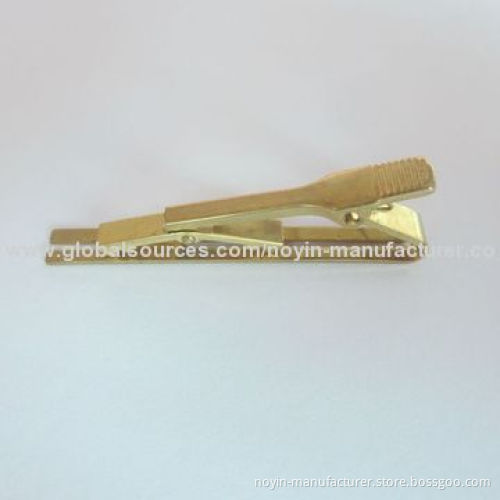 Tie clip with fashion design, factory direct selling hot sale